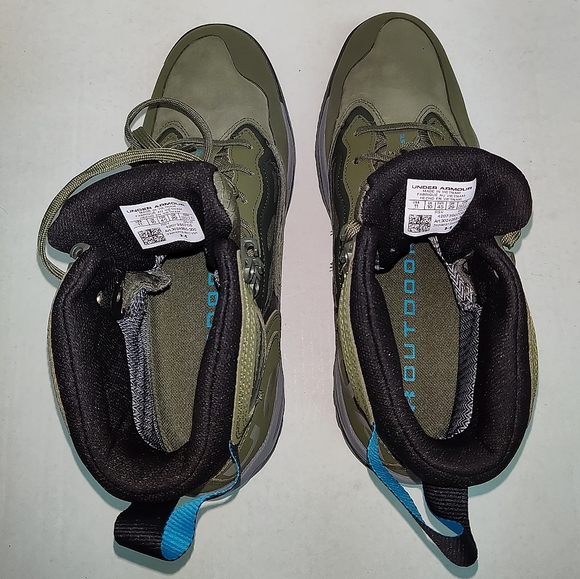 Under Armour Charged Raider Mid Waterproof Hiking Boots 3024265-300Men's 8 - Picture 8 of 9